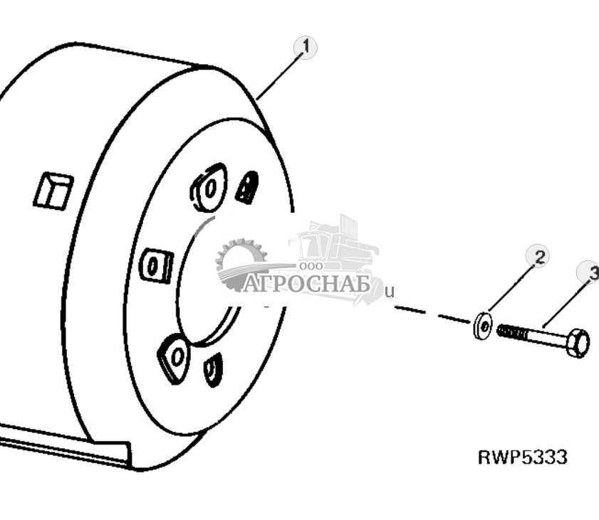 Rear Inner Wheel Weight 